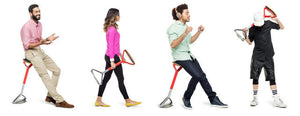 The New Office Chair: Portable, Lightweight, And Shaped Like A Pogo Stick
